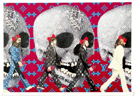 数码版画 Death Nyc - Beatles Skulls