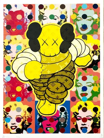 数码版画 Death Nyc - Kaws Marilyn
