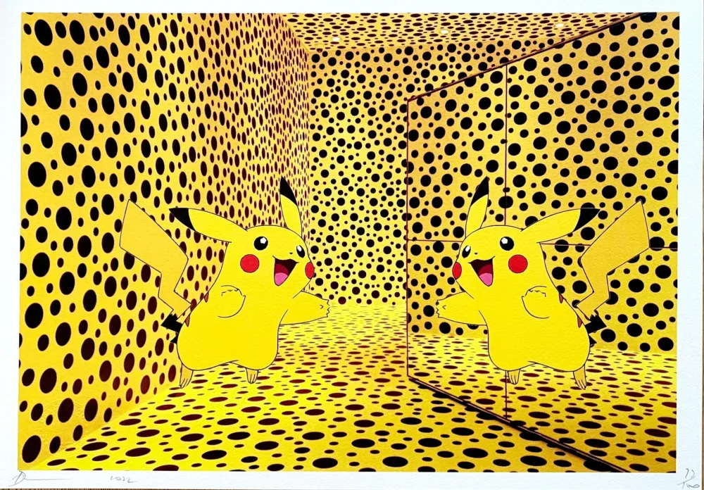 数码版画 Death Nyc - Pikachu