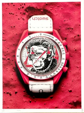 数码版画 Death Nyc - Swatch Red Monkey