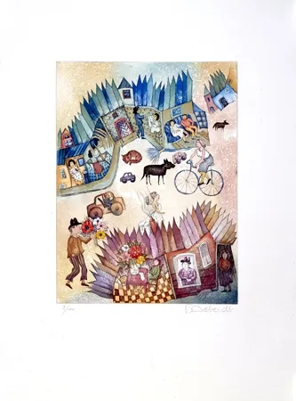 蚀刻飞尘法 Deberdt - Les Bruyères