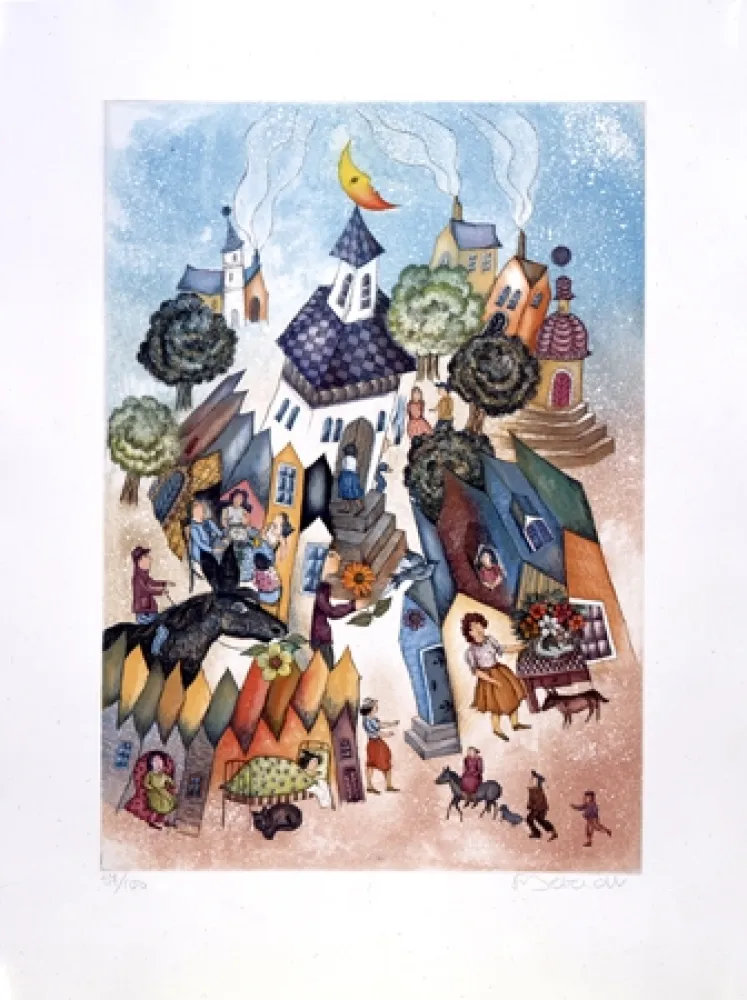 蚀刻飞尘法 Deberdt - Rosette