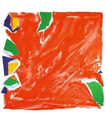 石版画 Debré - Abstract composition