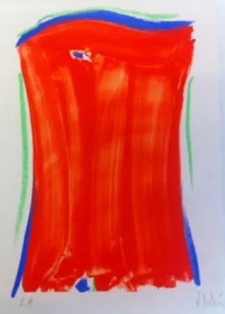 石版画 Debré - Composition abstrait