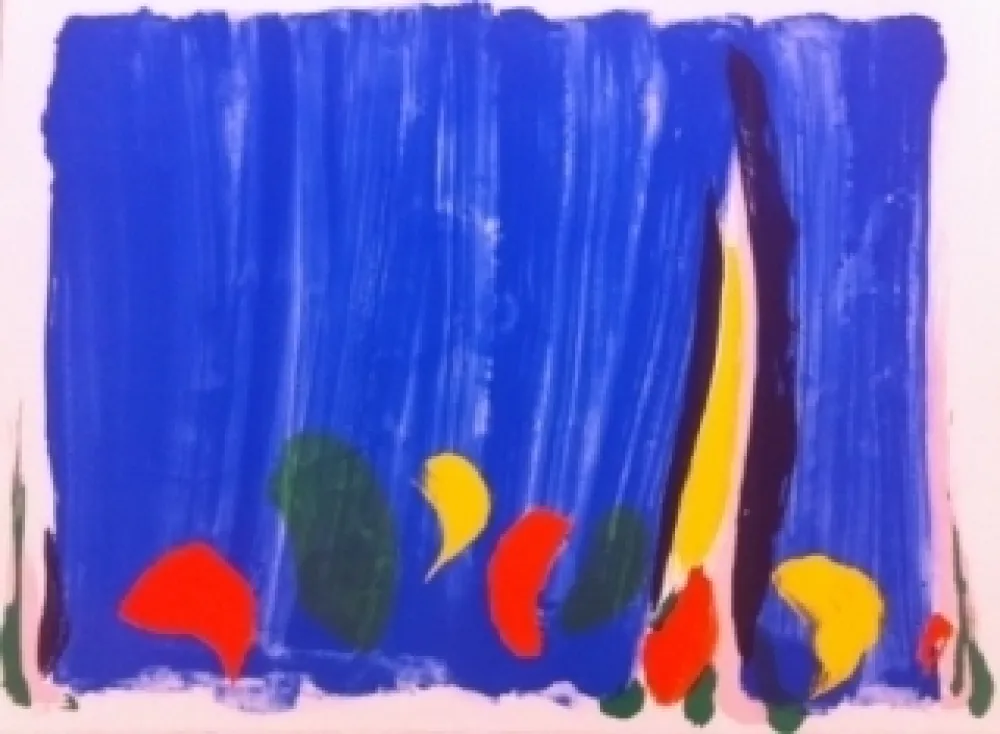 石版画 Debré - Composition abstrait