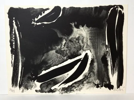 石版画 Debré - Les ambassadeurs, 1989.