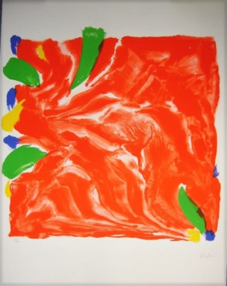 石版画 Debré - Sans titre 5