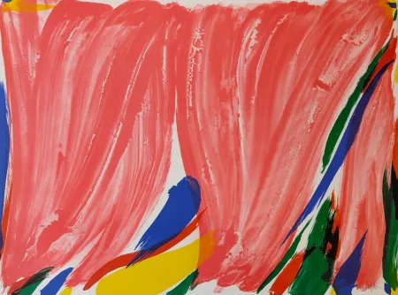 石版画 Debré - Signe-paysage 