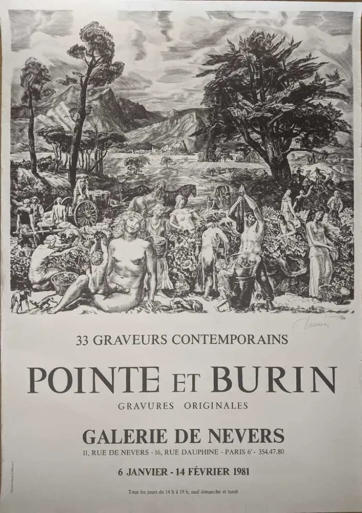 海报 Decaris - Grandes vendanges I