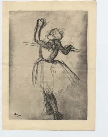 蚀刻飞尘法 Degas - Danseuse (étude, vers 1878)