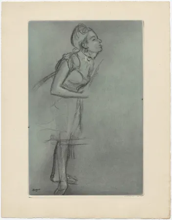蚀刻飞尘法 Degas - Danseuse (étude, vers 1878)