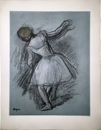蚀刻飞尘法 Degas - Danseuse (étude, vers 1890)