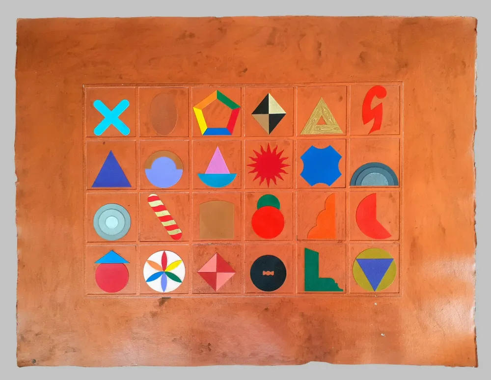 丝网印刷 Del Pezzo - Casellario