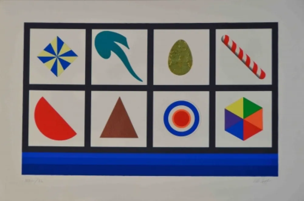 丝网印刷 Del Pezzo - Casellario