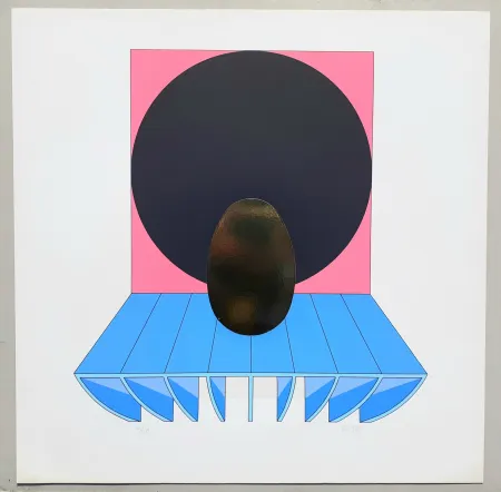 丝网印刷 Del Pezzo - Composizione