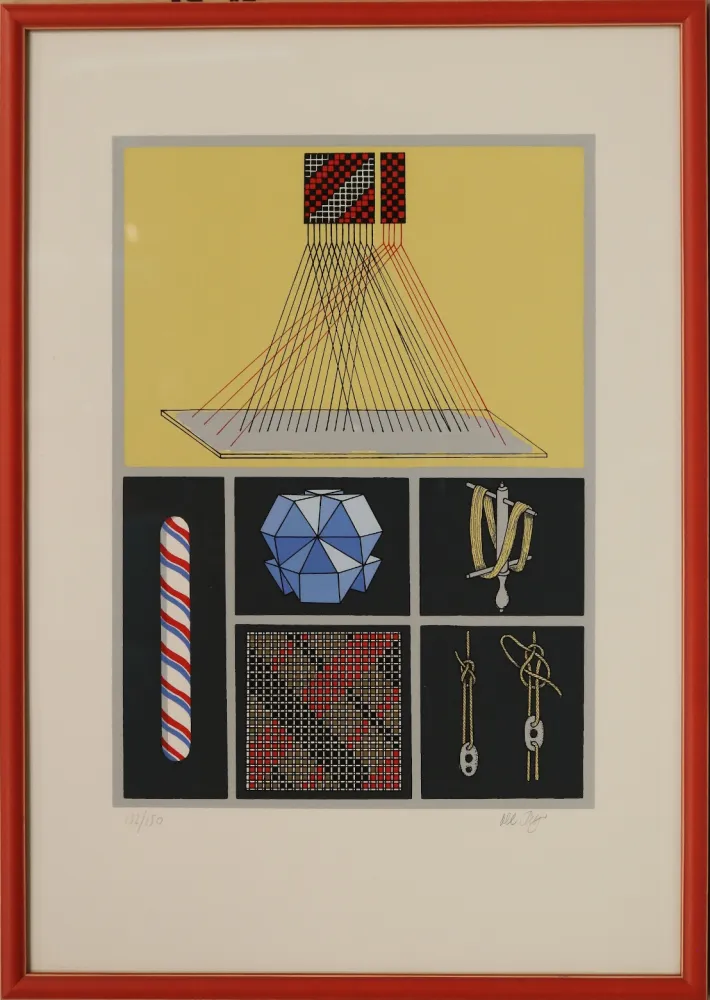 丝网印刷 Del Pezzo - Dal filato al tessuto