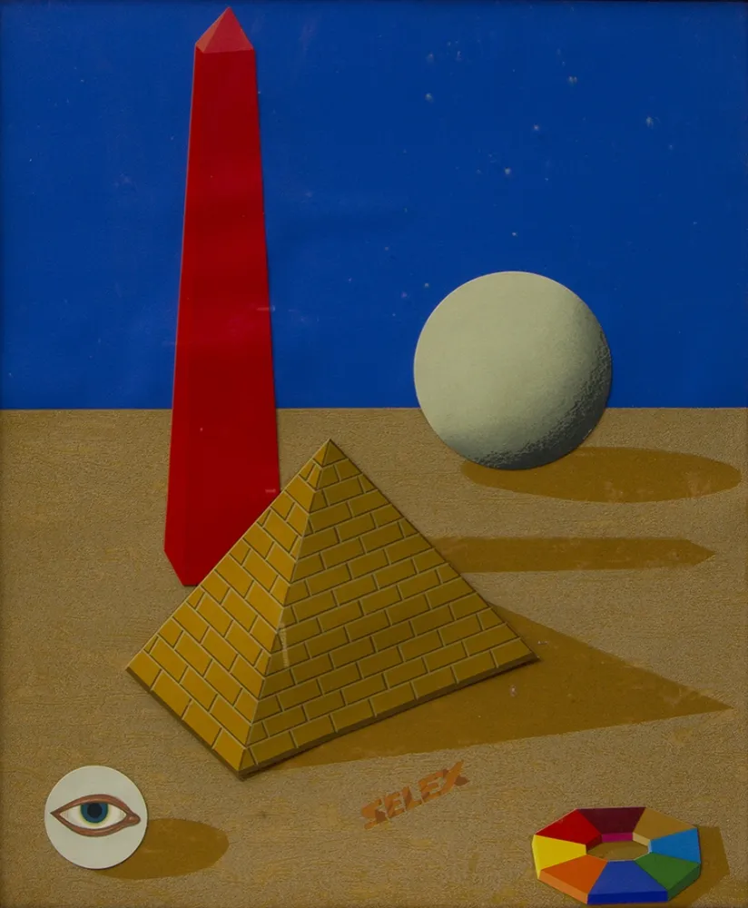 丝网印刷 Del Pezzo - SENZA TITOLO