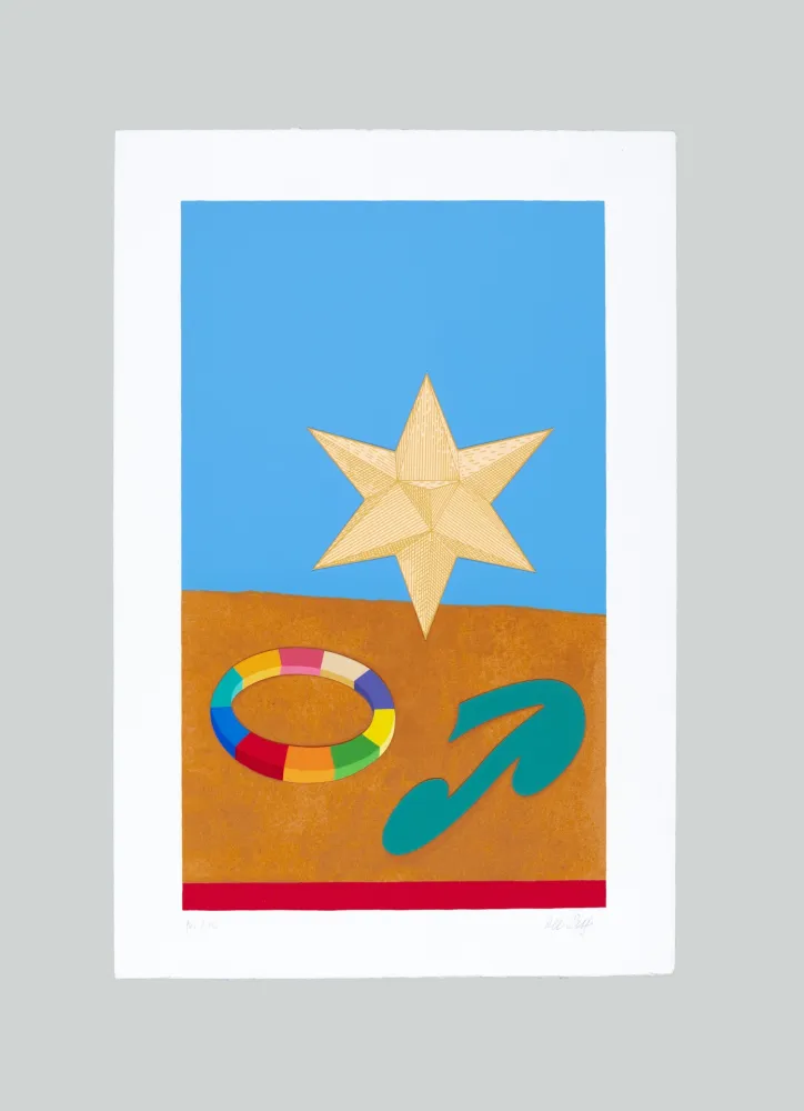 丝网印刷 Del Pezzo - Stella