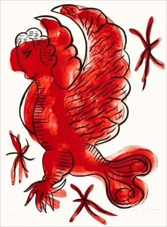 石版画 Del Re - Bestiaire - Veneta Phenix