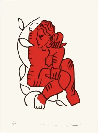 石版画 Del Re - Chine