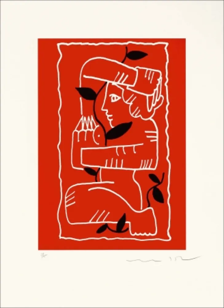 石版画 Del Re - Mariage III