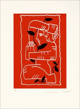 石版画 Del Re - Mariage III