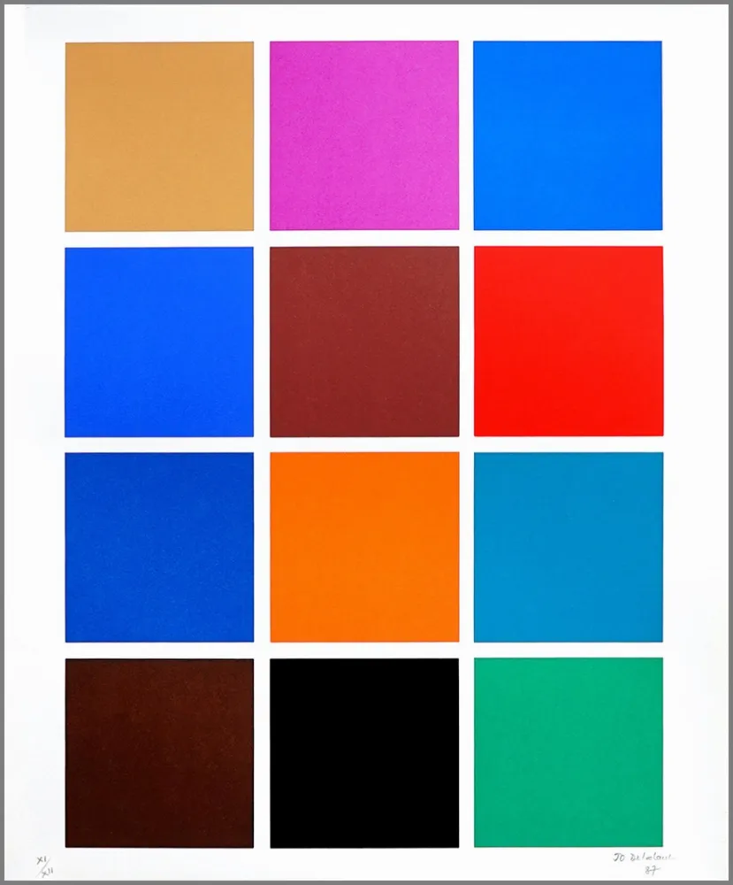 丝网印刷 Delahaut - Sans titre