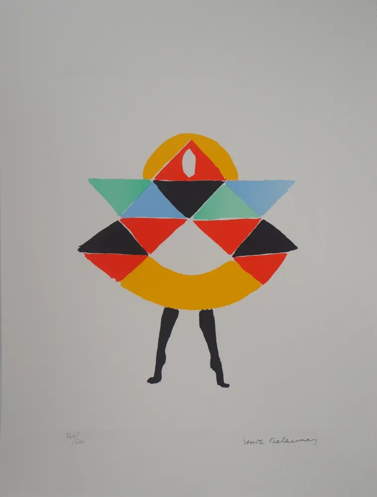 石版画 Delaunay - Carnaval 