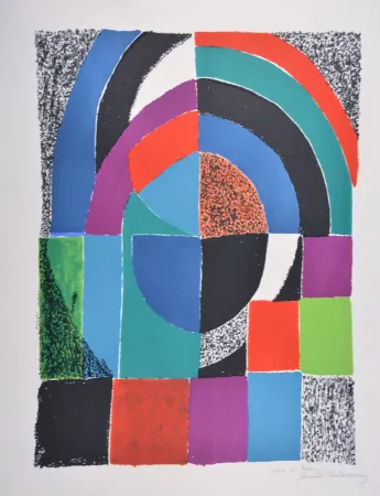 石版画 Delaunay - Cathédrale 