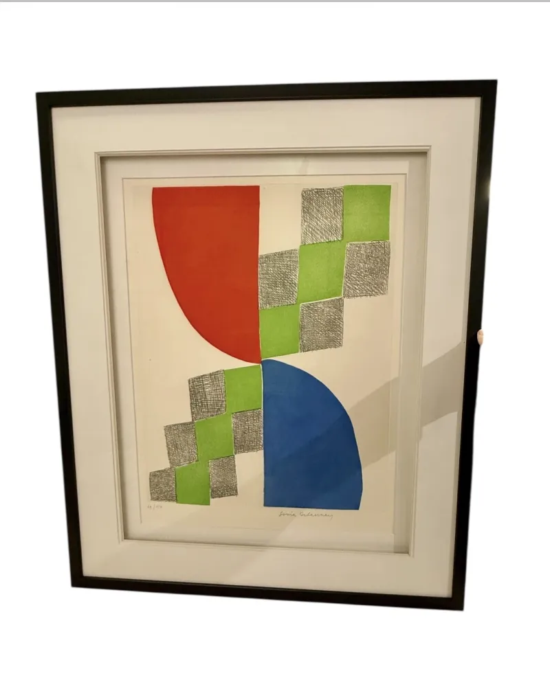 蚀刻飞尘法 Delaunay - Composition