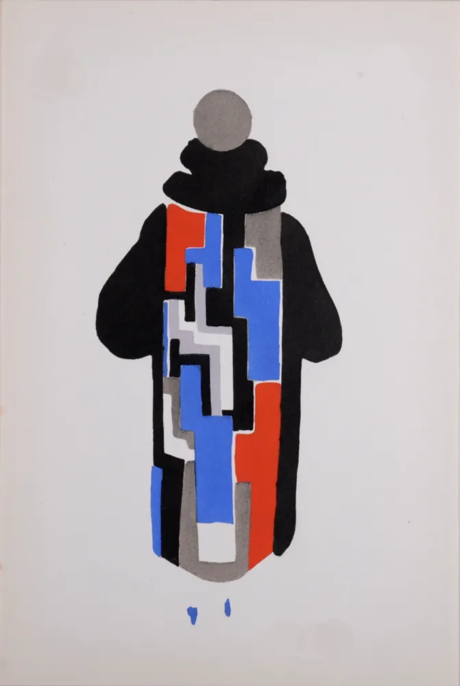 镂版印刷 Delaunay - Costumes (O), 1969