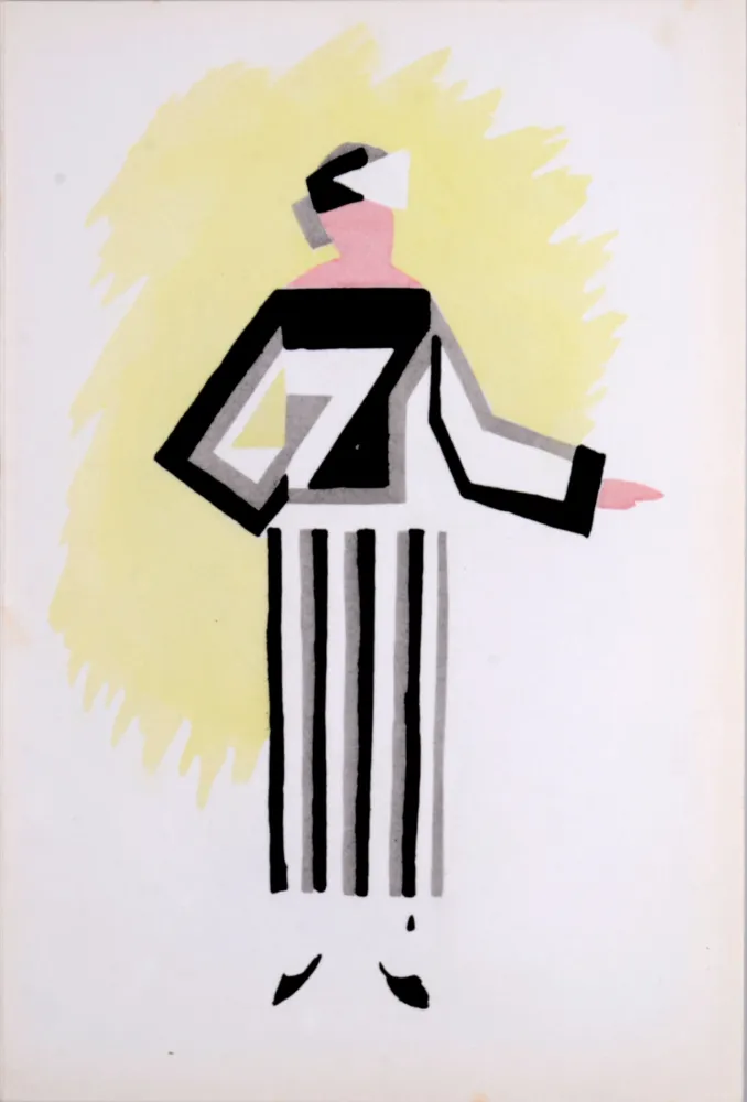 镂版印刷 Delaunay - Costumes (Q), 1969