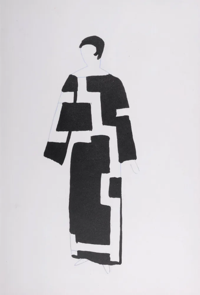 镂版印刷 Delaunay - Costumes (S), 1969