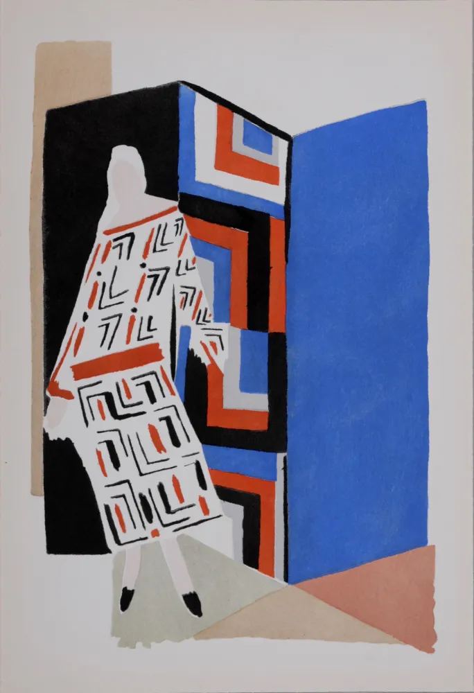 镂版印刷 Delaunay - Costumes (T), 1969