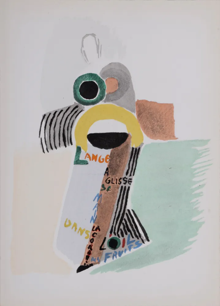 镂版印刷 Delaunay - Costumes (U), 1969