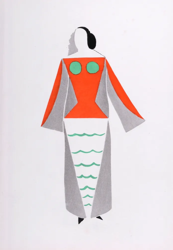 镂版印刷 Delaunay - Costumes (W), 1969