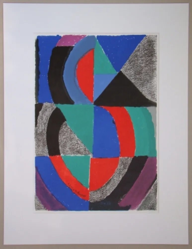 石版画 Delaunay - Grande Icône