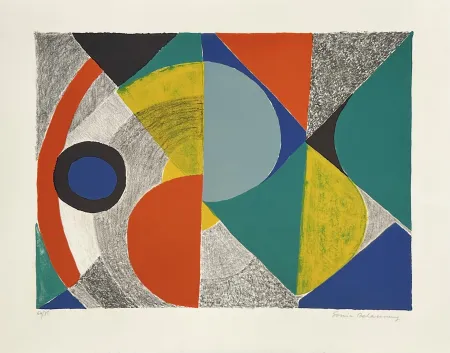 石版画 Delaunay - Horizontale