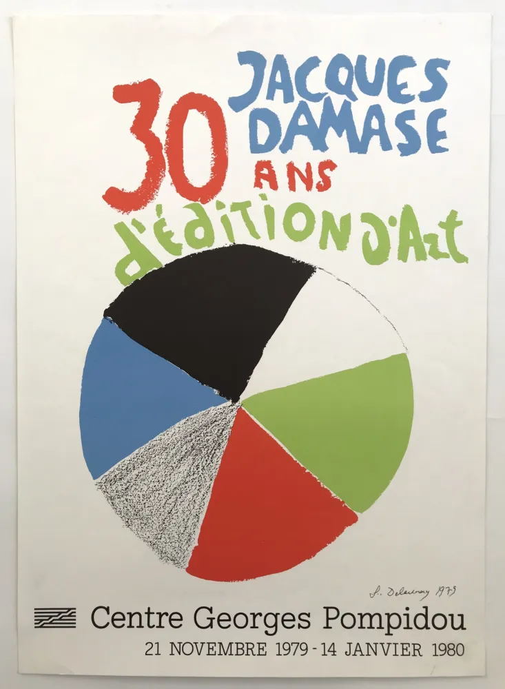 石版画 Delaunay - Jacques Damase, 30 ans d'édition d'art / Centre Georges Pompidou