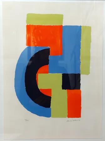 镂版印刷 Delaunay - Les illuminations de Rimbaud 