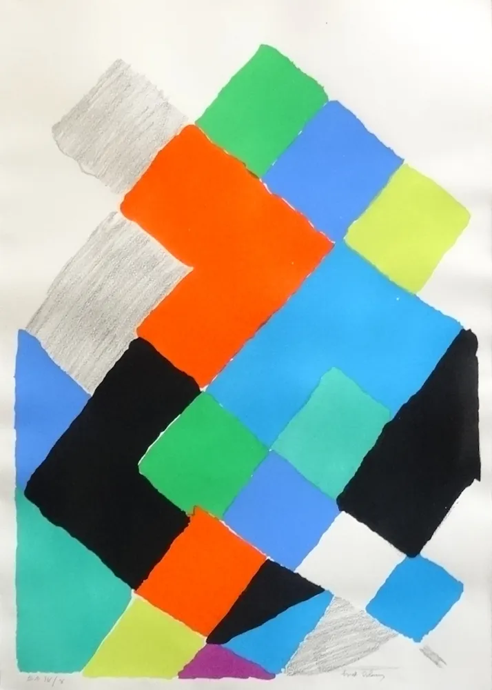 镂版印刷 Delaunay - Les illuminations de Rimbaud