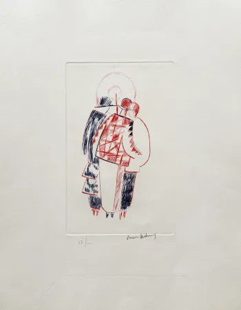 蚀刻版画 Delaunay - Les Trois Dames