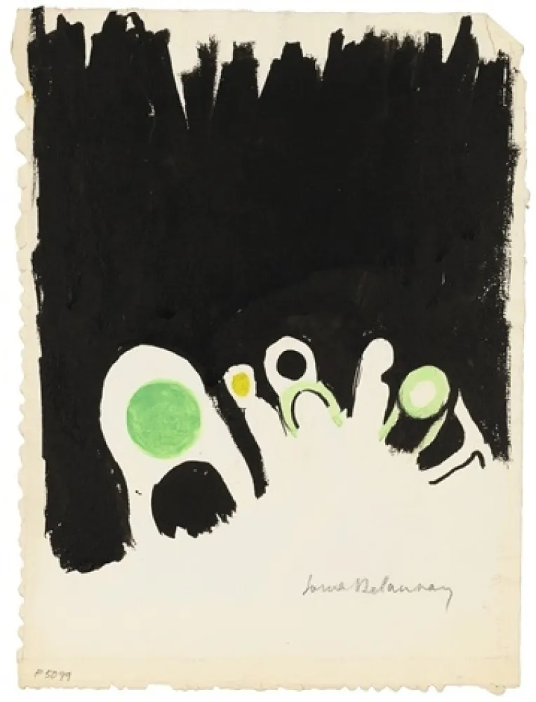 无技术 Delaunay - Projet pour la revue allemande Der Ararat 