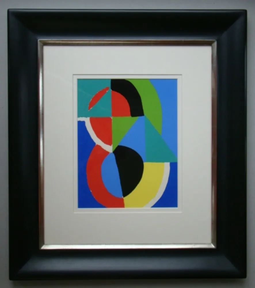 镂版印刷 Delaunay - Rythme couleurs