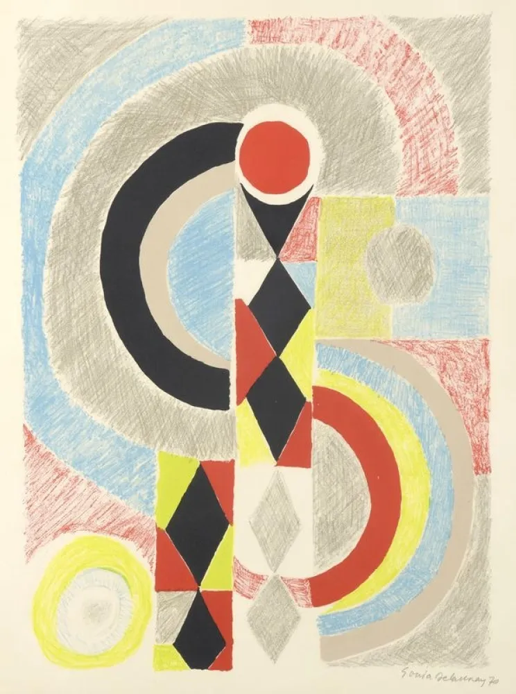 石版画 Delaunay - Totem