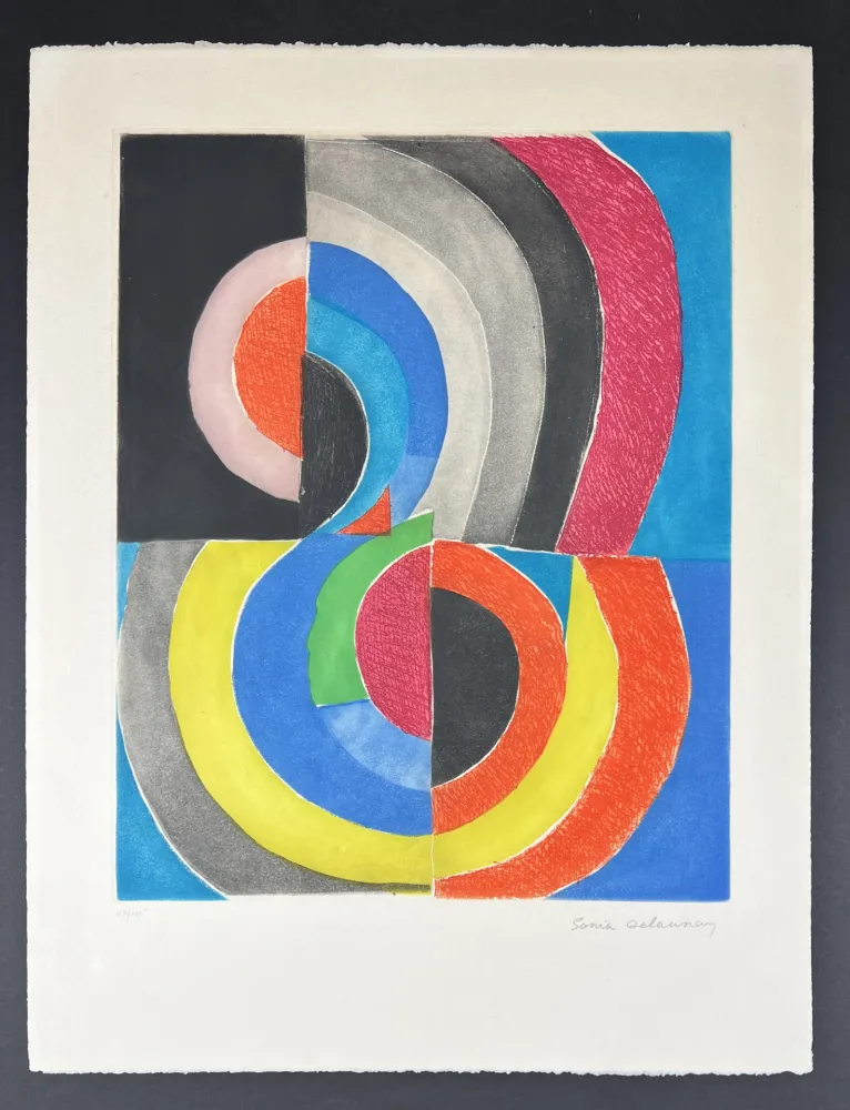 版画 Delaunay - Untitled