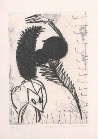 蚀刻版画 Della Torre - L'antica moneta