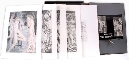 插图书 Delvaux - 7 dialogues avec Paul Delvaux