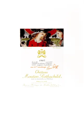 石版画 Delvaux - Dessin inedite de Paul Delvaux 