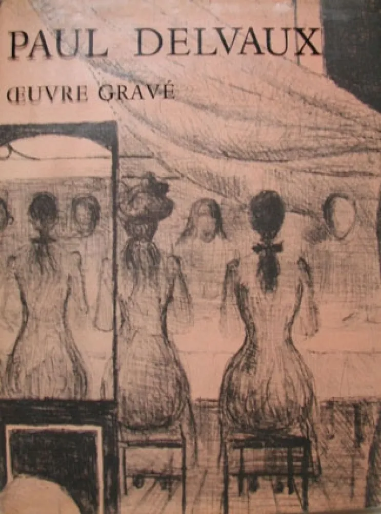 插图书 Delvaux - Oeuvre Gravé